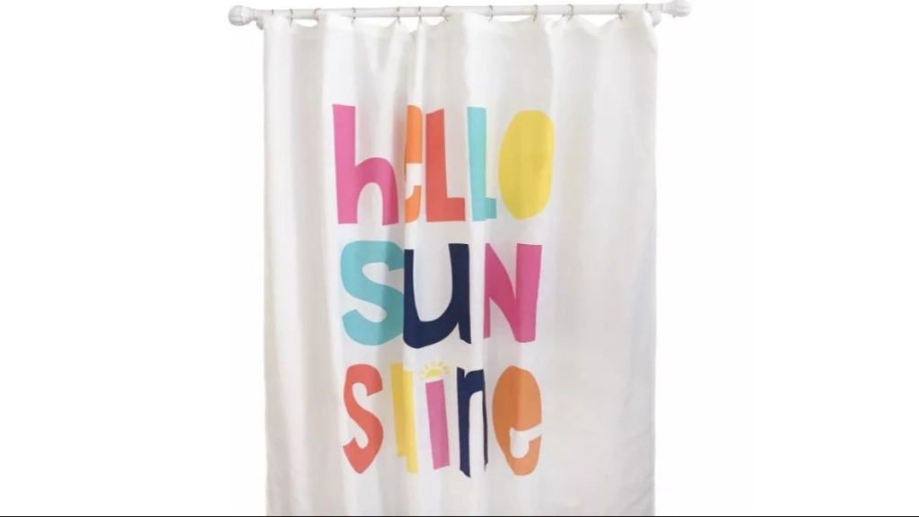 Hello Sun Shine Shower Curtain