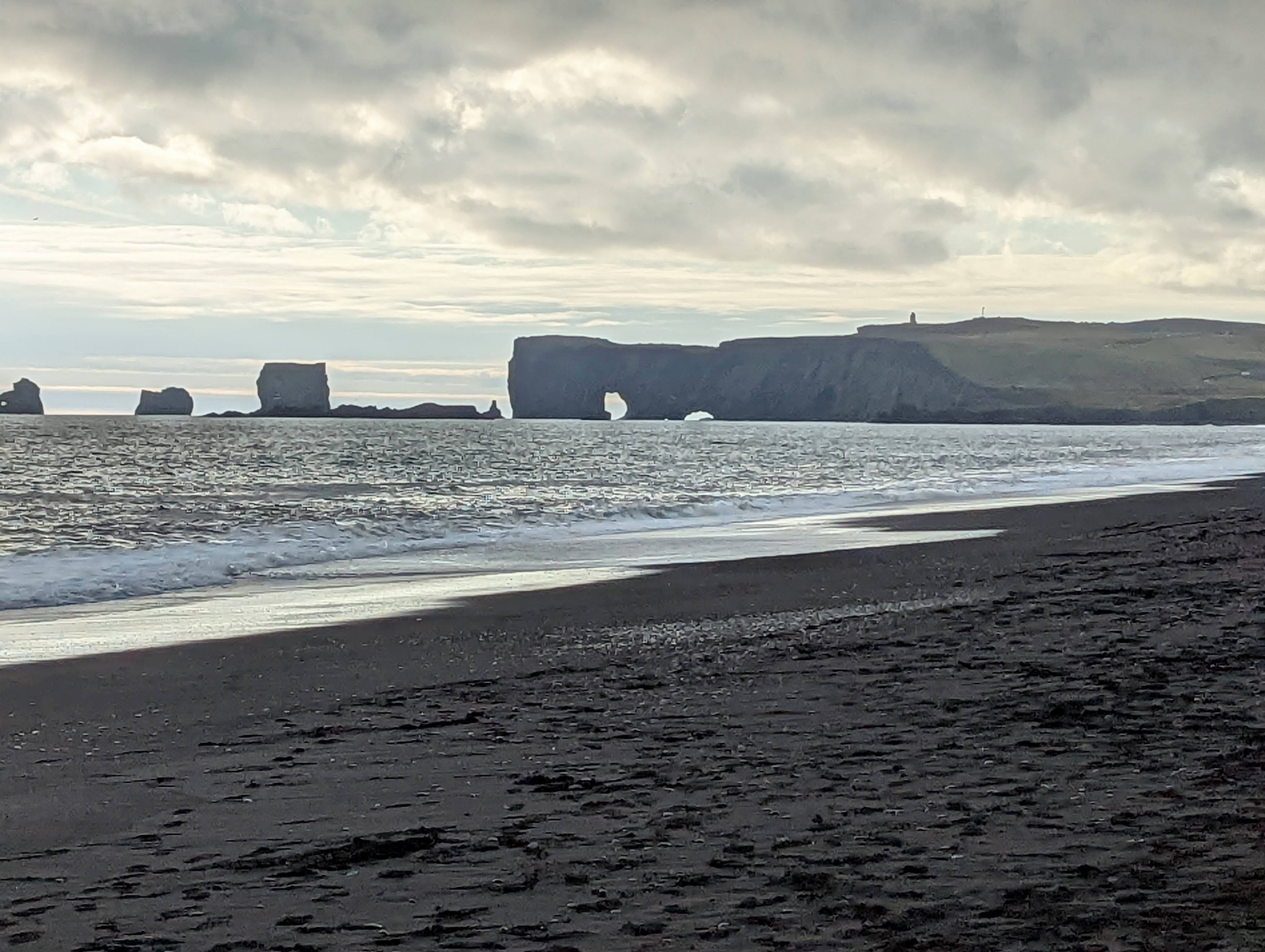 Picture of Sea stacks from Reynisfjara Beach